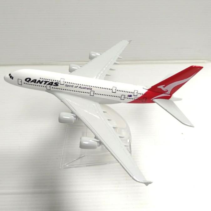 Pesawat Diecast Miniatur Qantas Airlines Airbus