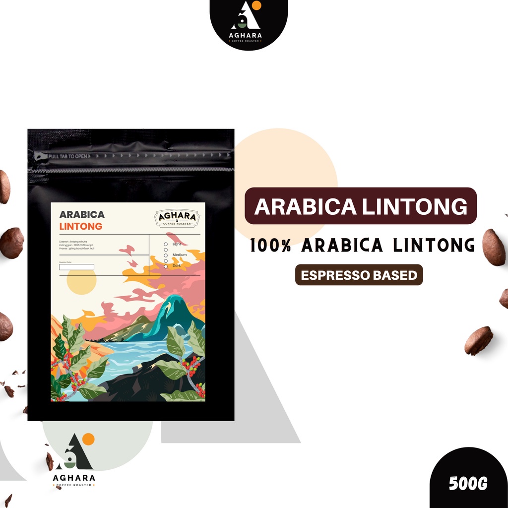 

Kopi Arabica Lintong 500 Gram - Aghara Coffee Roaster