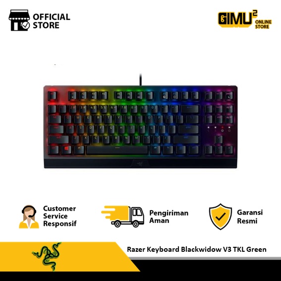 Razer Keyboard BlackWidow V3 Tenkeyless - Green