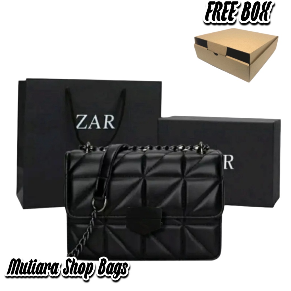 (FREE BOX PACKING)NEW ARRIVAL!!! Tas wanita terbaru seyla bag sling bag size 24x15cm full acsessories import termurah // terlaris Elegant