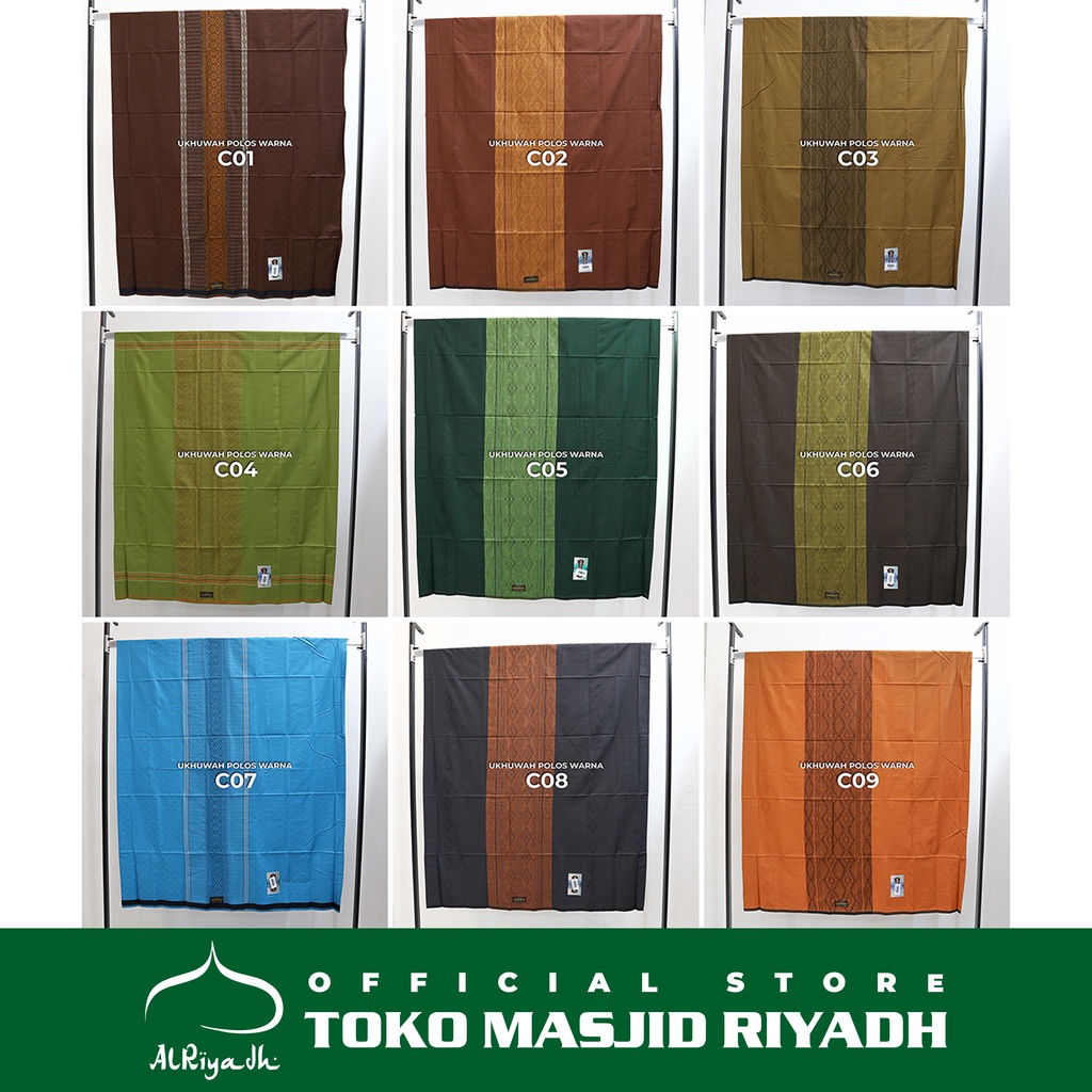 Sarung Ukhuwah Motif Polos Warna