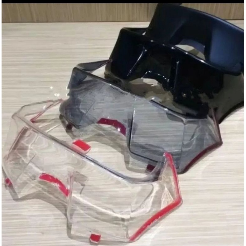 SPOILER NHK GP 1000 3D BLACK DOFF, GLOSS, SMOKE, CLEAR