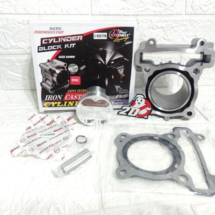 blok xtr 60 mm Jupiter MX Vixion MX king r15 old bukan BRT TDR ktc