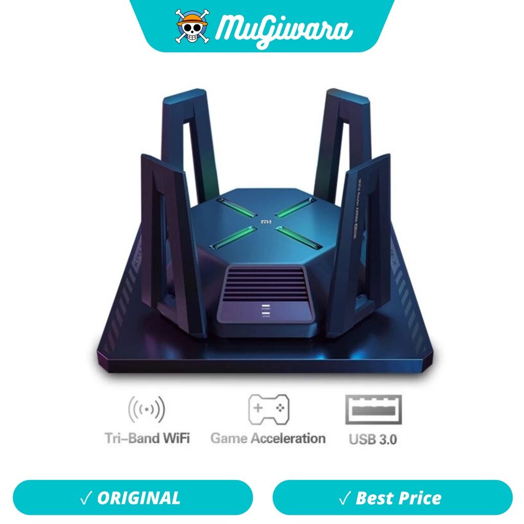 Mi Router AX9000 Built for Gamers Tri-Band Wi-Fi 6