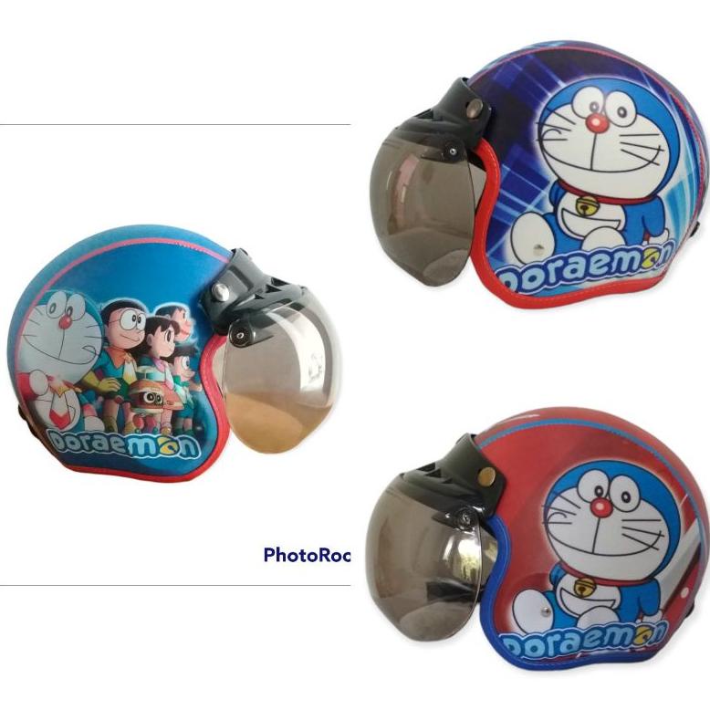 PRODUK- HELM ANAK BOGO DORAEMON .