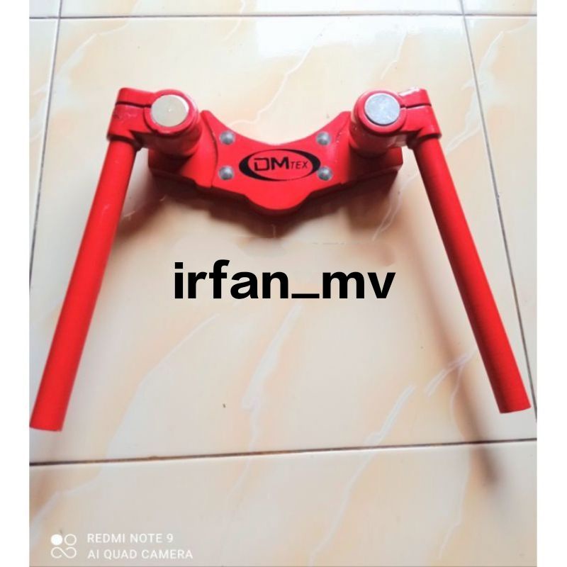 STANG JEPIT MOTOR + DUDUKAN