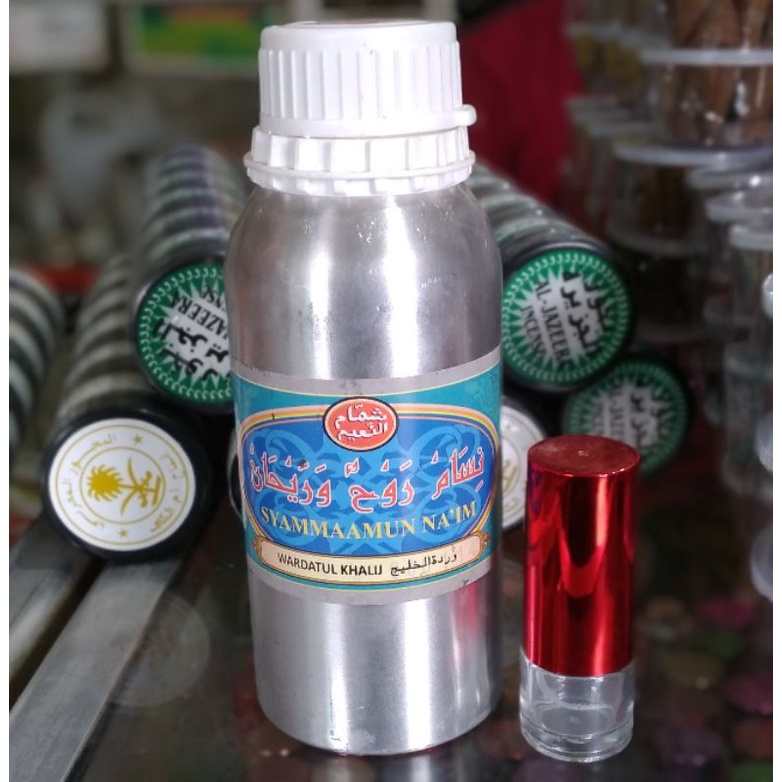 WARDATUL KHALIJ ORIGINAL SYAMMAMUN'NAIM KEMASAN BOTOL ROLL ON  MURNI BIBIT PARFUM 100%