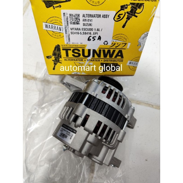 alternator dinamo cas Suzuki escudo vitara 65a ami-0141