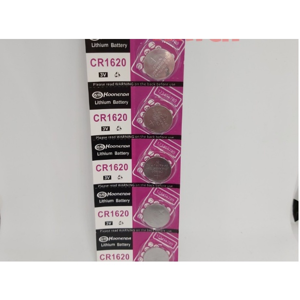 baterai CR1620 lithium original per pcs