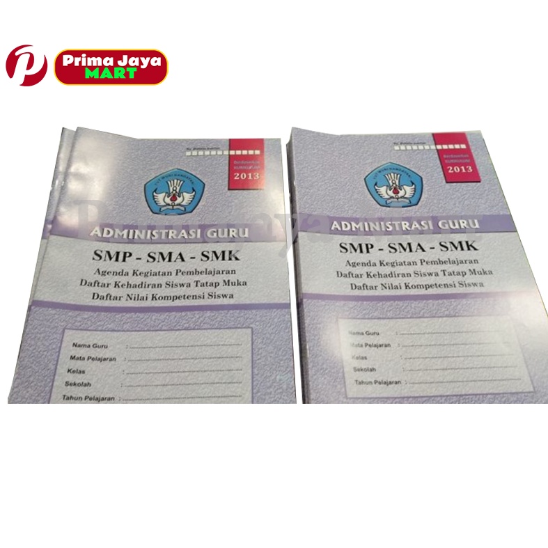 

Buku Administrasi Guru SMP SMA SMK 2013 Kurtilas