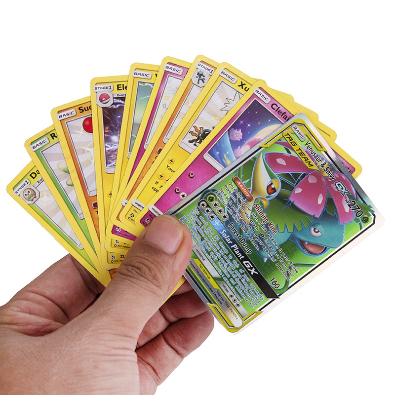 54pcs Kartu Pokemon Carte GX Warna Emas Untuk Koleksi