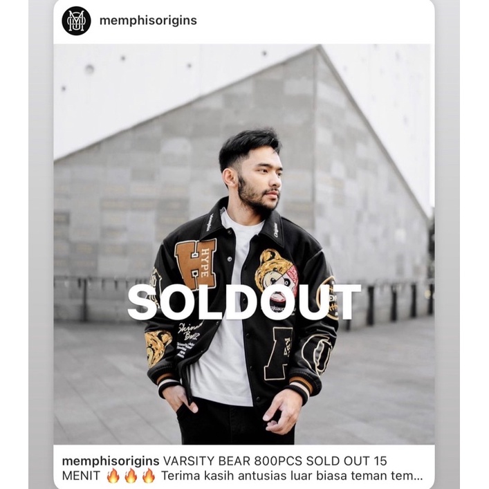 VARSITY JACKET - BEAR [Limited Edition]