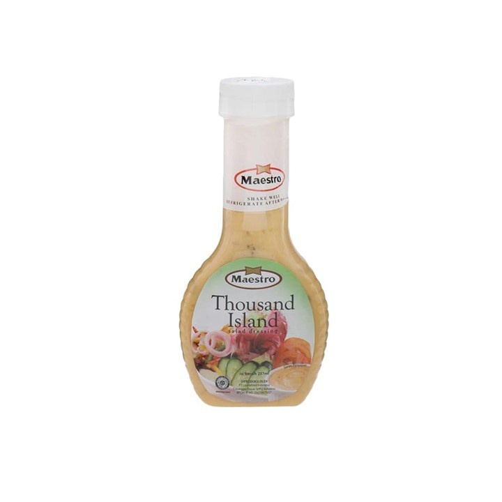 SALAD DRESSING MAESTRO THOUSAND ISLAND 237ML