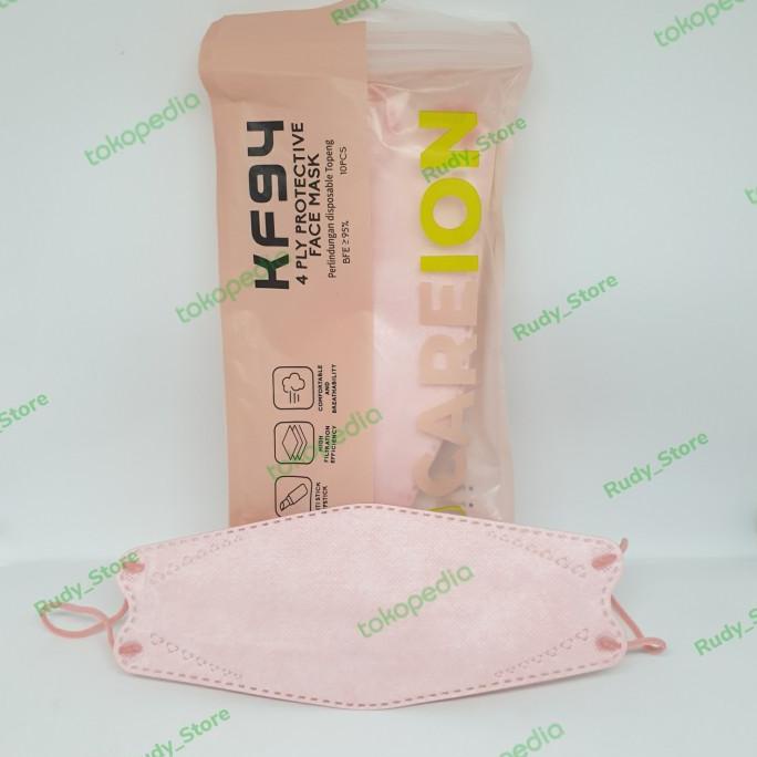 Masker Kf94 Kf 94 4 Ply Careion Warna Delicate Powder Pink Muda t-archive-rudy- Ayo Beli