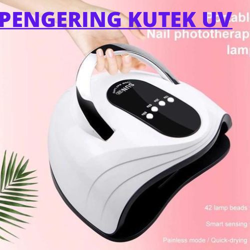 Pengering Kutek Kuku Uv Led Lampu Pengering Kutek Kuku Gel Uv Nail Dryer 42 LED 120 W Sun S9