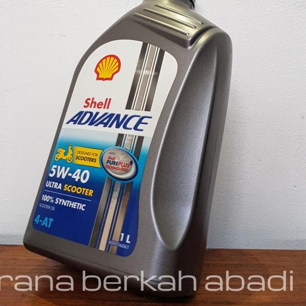 SHELL ADVANCE ULTRA SCOOTER 5W40 1L