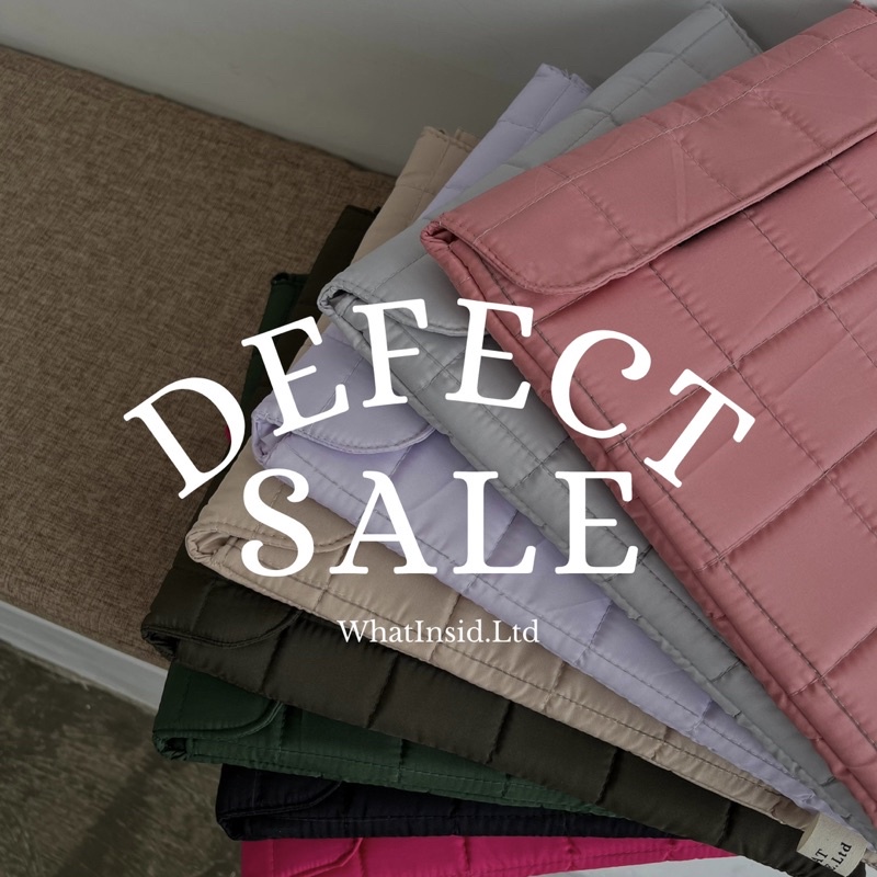 DEFECT SALE Puffy Laptop Sleeve | whatinside.ltd