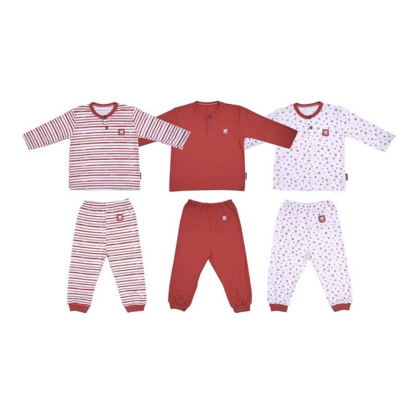 BAJU TIDUR ANAK FLUFFY BABY TERMURAH!! Oblong baju panjang celana panjang Size SML