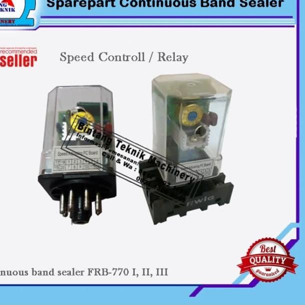 Jual speed control relay mesin continuous band sealer Shopee Indonesia