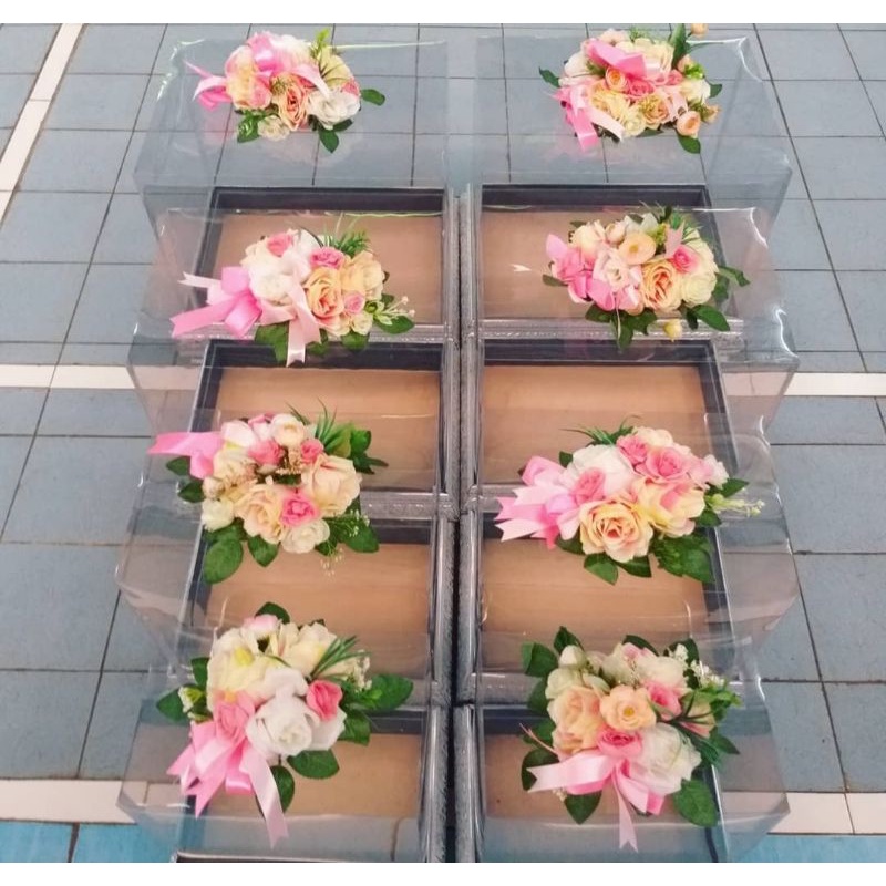 Bunga hiasan box seserahan