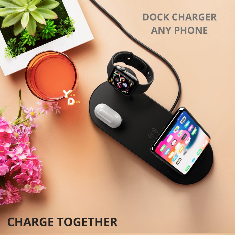 Wireless Charger Dock Station 6in1 - 6in1 Charger Stand Wireless