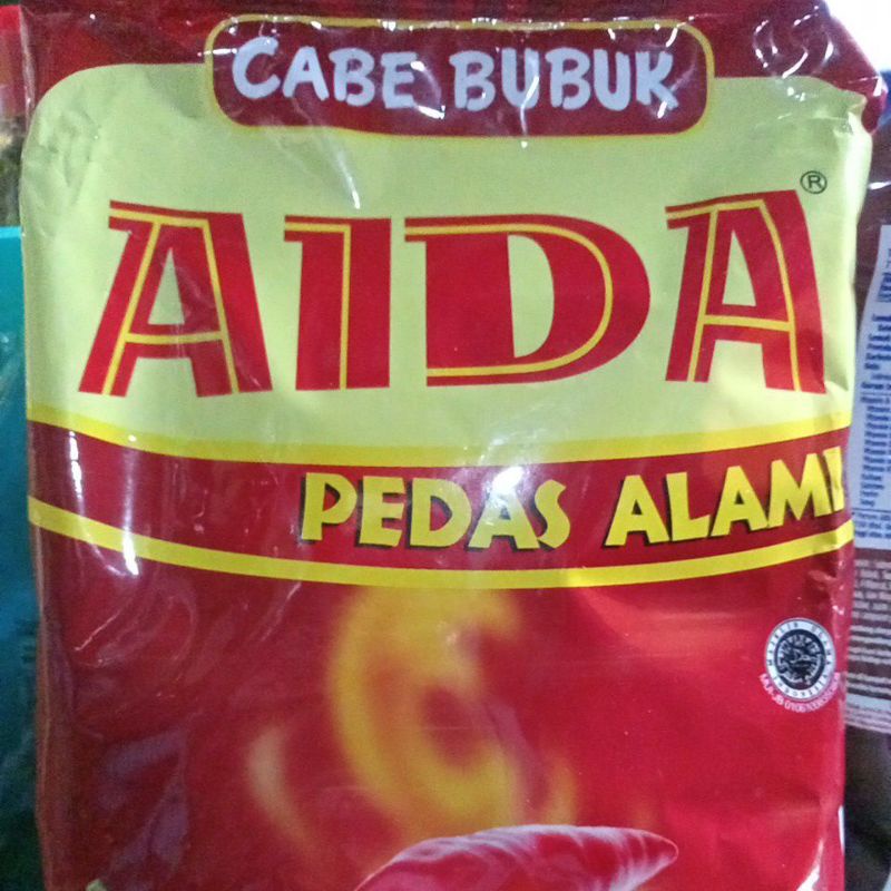 

CABE BUBUK MEREK AIDA KEMASAN 250gr