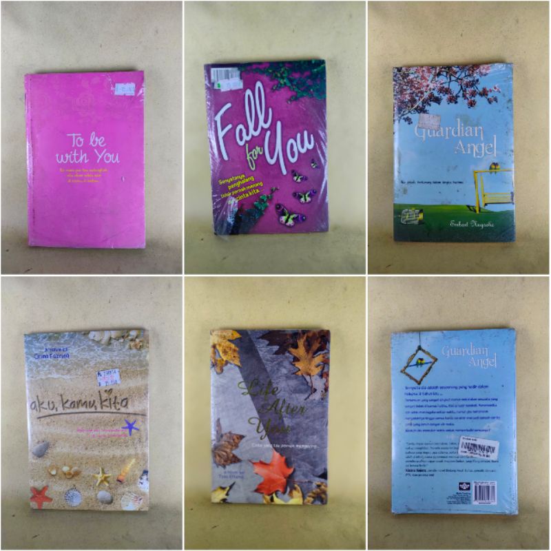 Novel aku, kami, kita - Novel To be with you - Novel Life After you - Novel Guardian Angel - Novel F