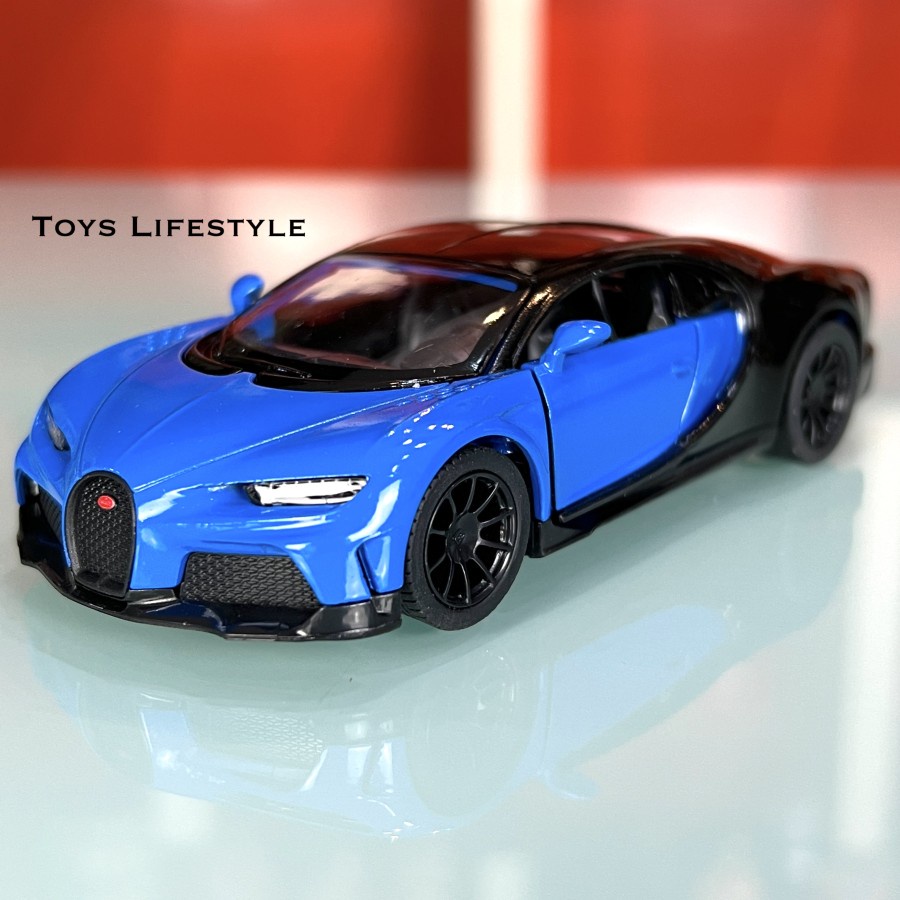 Mobil Kinsmart Diecast Bugatti Chiron Supersport