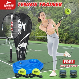SPEEDS Raket Tennis Set Bola Raket Tenis Latihan Tenis Tennis Trainner Training Toll Exercise Alat Olahraga Tenis Lapangan 032-22