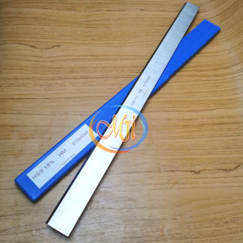 Mata Pisau Planer 610×40×4 mm Hss HM Original Pisau Serut Ketam 61cm Hss Germany