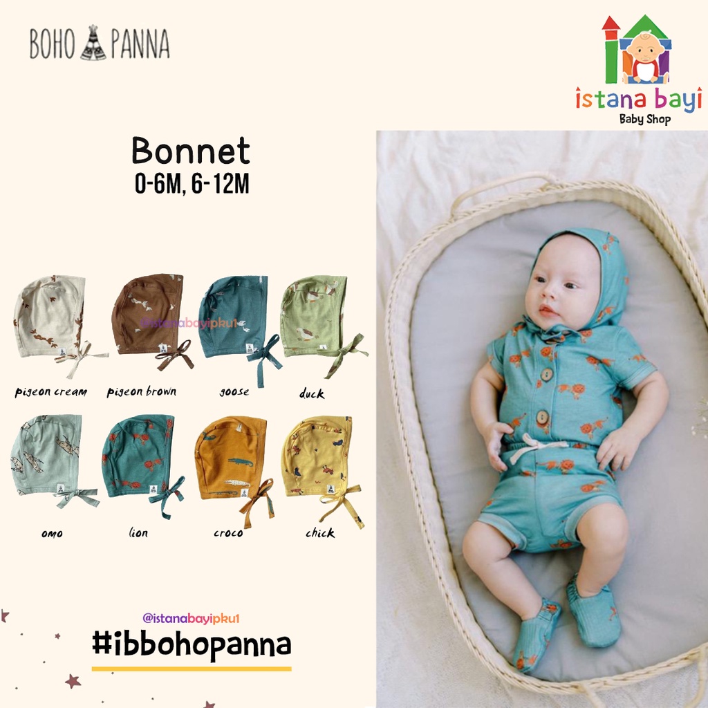 BOHOPANNA - BONET BONNET - Topi Bayi