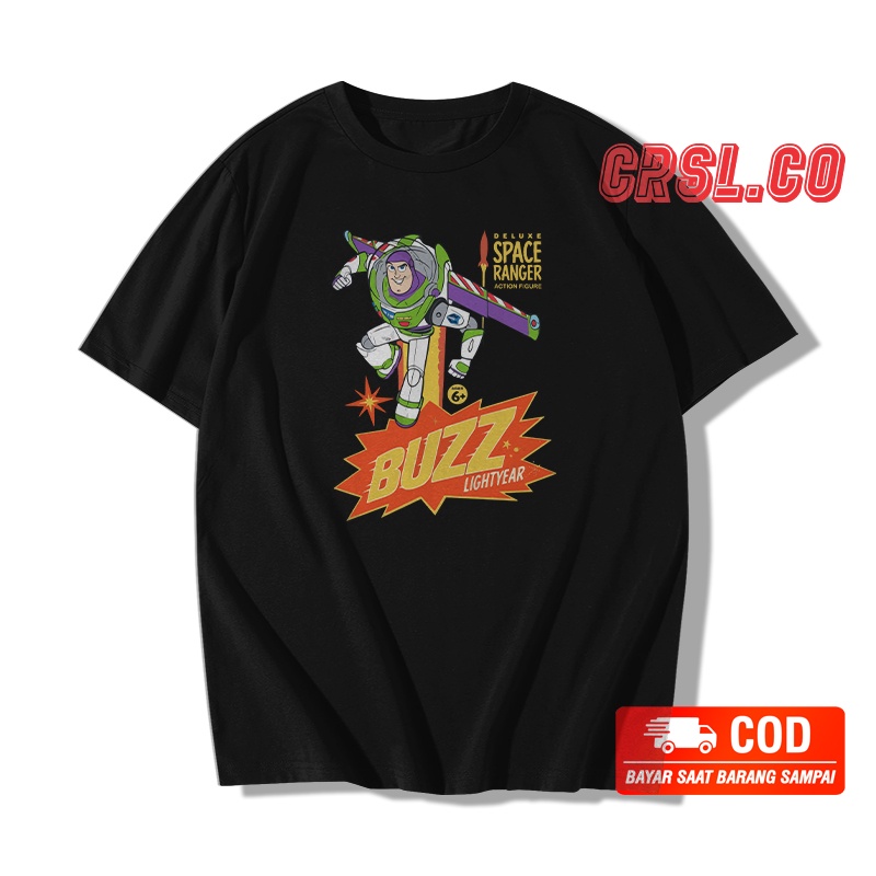 KAOS BUZZ LIGHTYEAR TOY STORY PRIA WANITA DEANGAN WARNA TERBAIK 30S NAYMAN DI PAKAI TERMURAH DAN TERLARIS