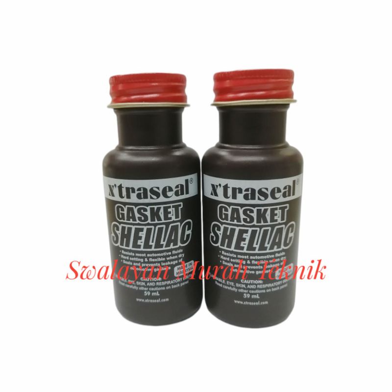 Jual LEM GASKET SHELLAC COMPOUND XTRASEAL X'TRASEAL 59ml | Shopee Indonesia