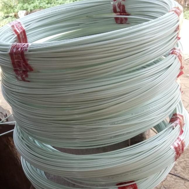 Jeruji Fiber Putih susu Multi ukuran. Ruji untuk kandang burung - Putih, 2 Mili