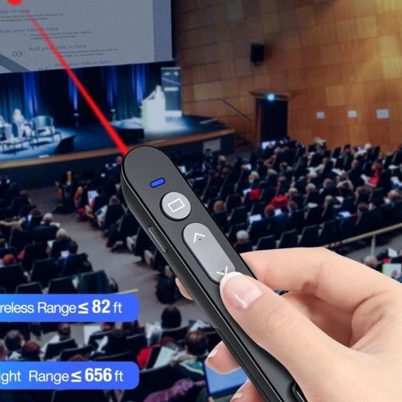 Laser Pointer Presentasi Wireless Clicker Pen Powerpoint Presenter