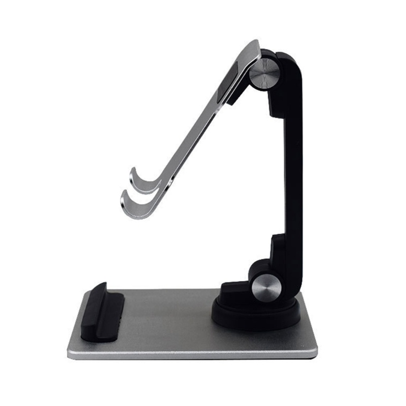 Bt Stand Holder Tablet Portable Bahan Aluminum Alloy Untuk Meja