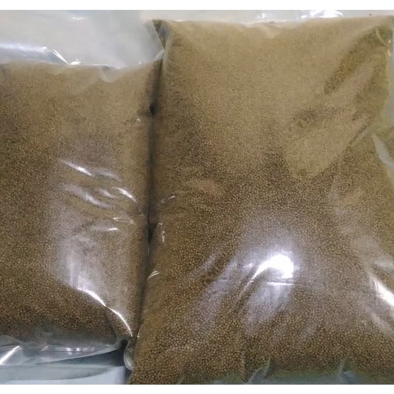 

Pelet Lele | Pakan Ikan | Pakan Lele Sangkuriang Super 4-12cm | Pelet Patin Bawal Nila dll. kemasan 1kg