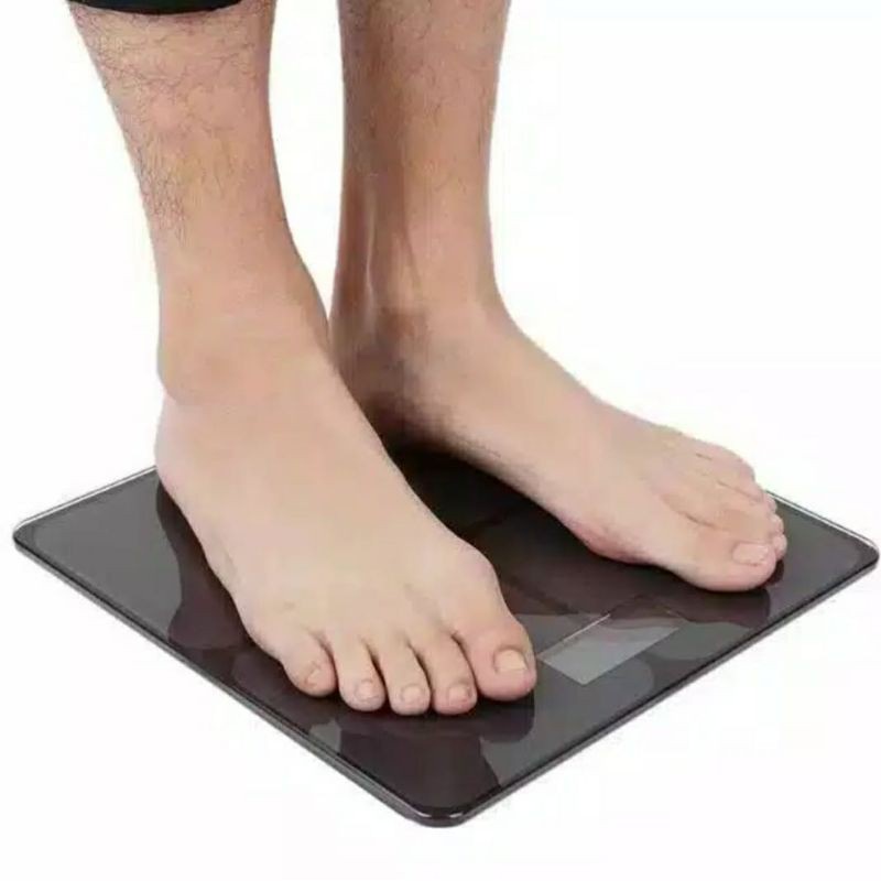 Timbangan Digital 180kg/ Timbangan Badan Digital LED Indikator Kaca/ Digital LED Weighing Scale