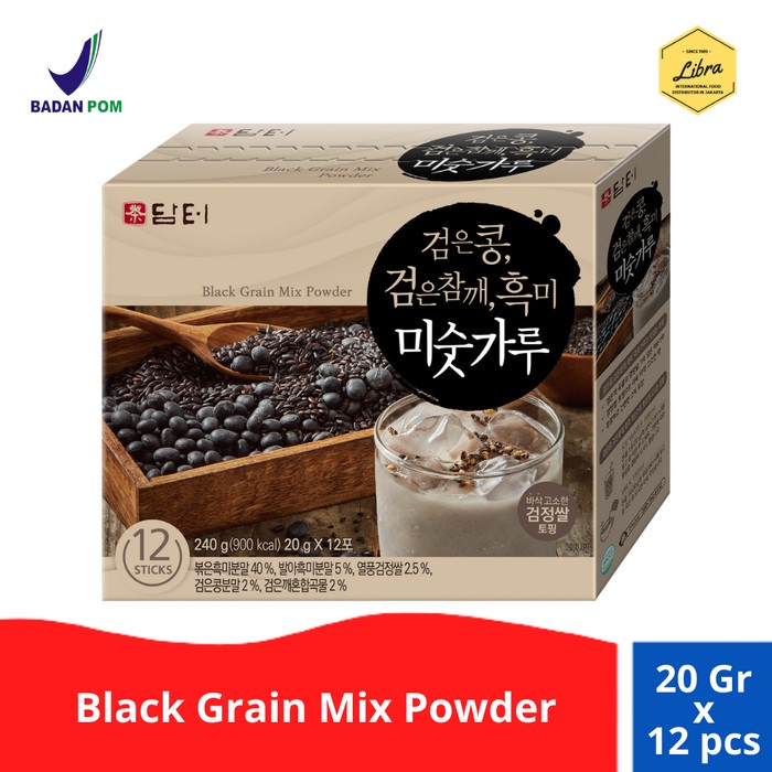 

DAMTUH BLACK GRAIN MIX POWDER 20 GR X 12 PCS