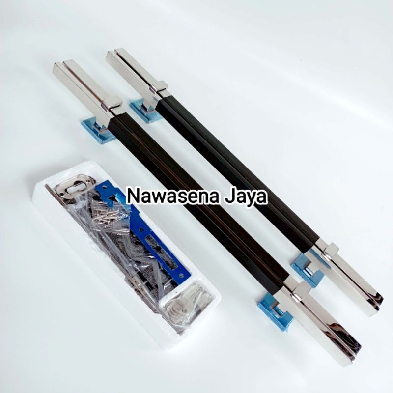 Handle Pintu Rumah 45cm 60cm 80cm  + SET KUNCI gagang pintu tarikan pintu 2pcs kunci
