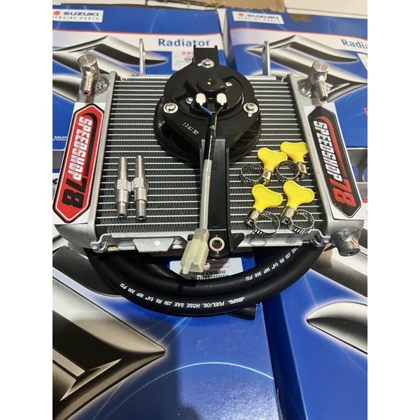( SIAP KIRIM ) oil cooler oc radiator gsx fu fi matic universal super komplit