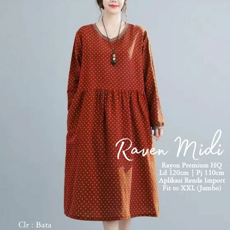 RAVEN GAMIS MIDI TERBARU