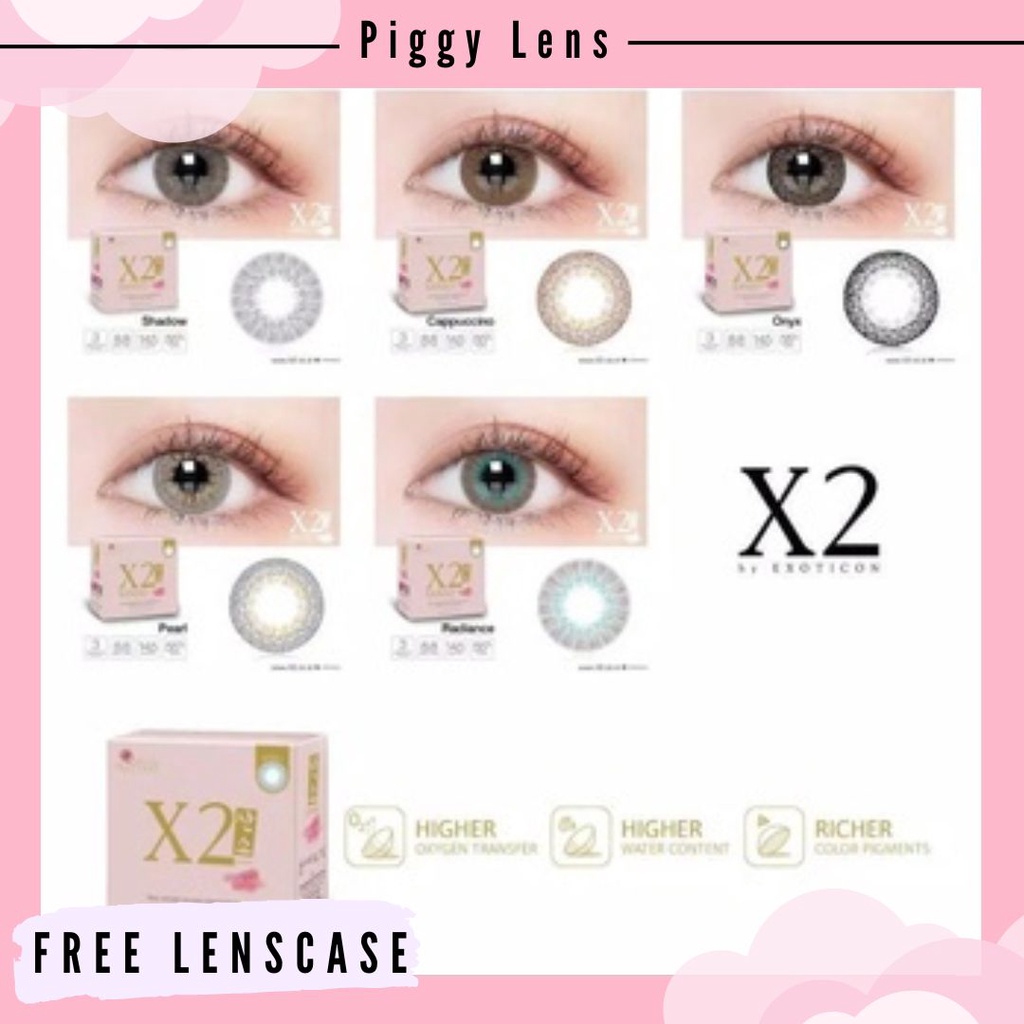 SOFTLENS X2 SANSO COLOR PEARL MINUS 0.50 s/d 6.00