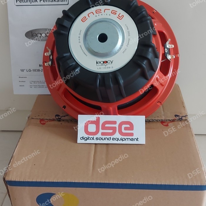 speaker subwoofer 10 inch Legacy 1038 2 Energy