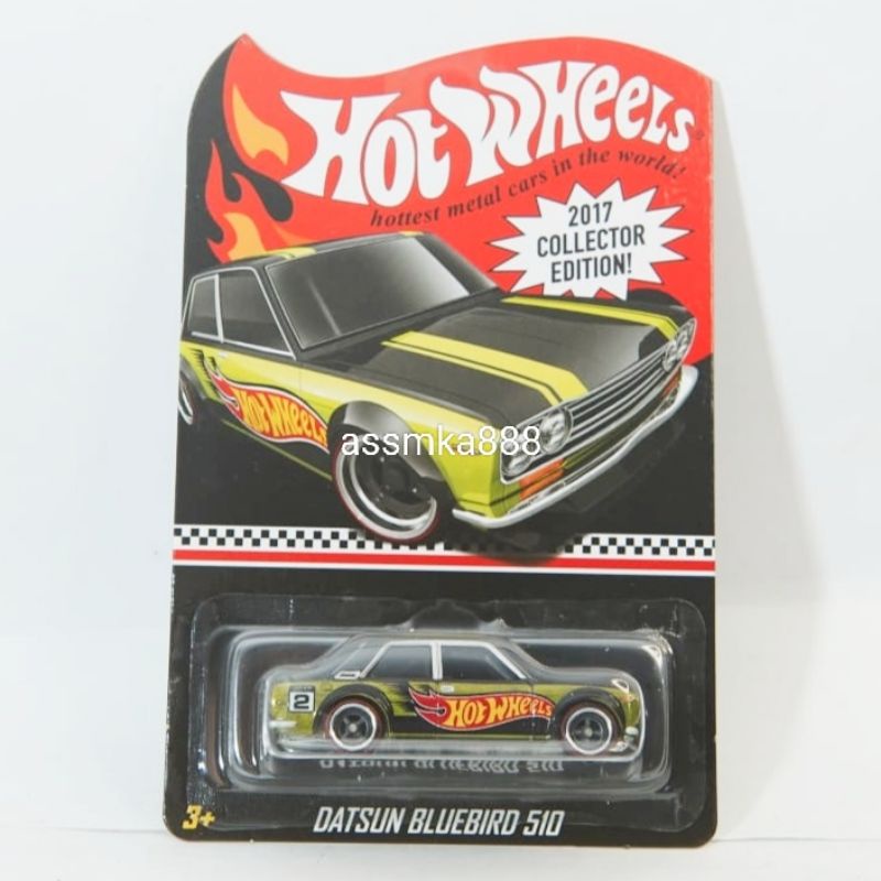 Hotwheels 1/64 diecast Collector Edition Datsun Bluebird 510