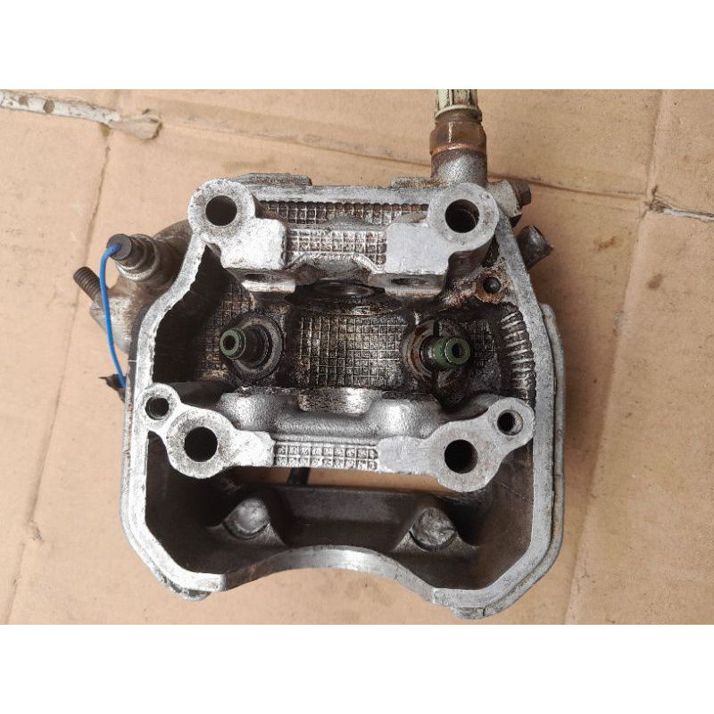 blok klep cilynder cop busi mio j kosongan bloknya saja seken cabutan ori