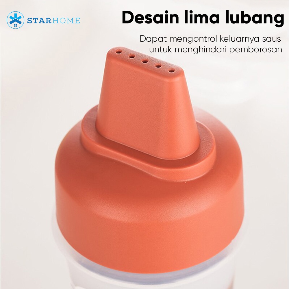 Botol Saos Kecap Minyak Sambel Tomat Anti Tumpah Tempat Mayones Anti Pecah