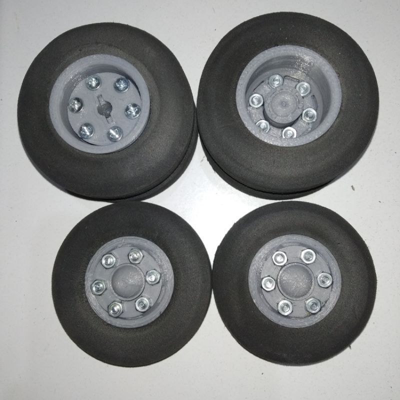 roda set miniatur truk RC/non RC