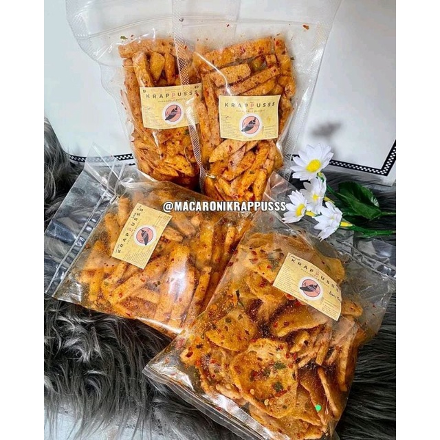 

basreng pedas krappusss 250gram