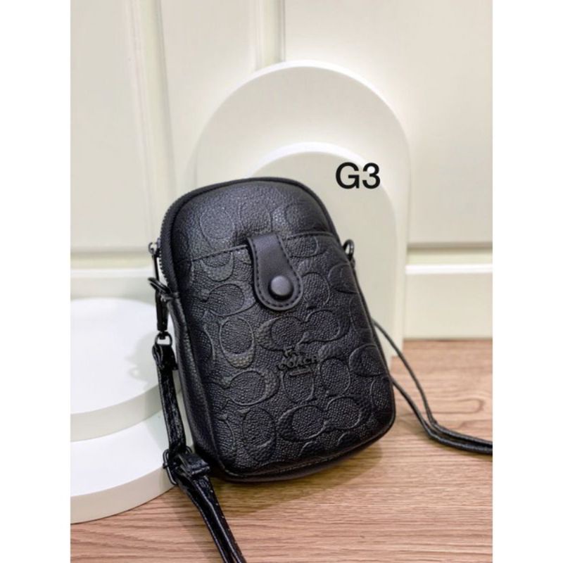 Tas Sling Hp GI - 15 Bahan Emboss